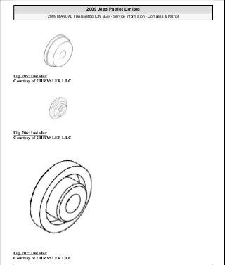 Manuales de reparaciones jeep compass y patriot limited 2007-2009