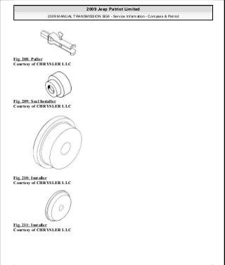 Manuales de reparaciones jeep compass y patriot limited 2007-2009