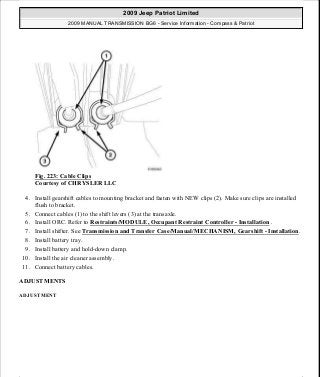 Manuales de reparaciones jeep compass y patriot limited 2007-2009