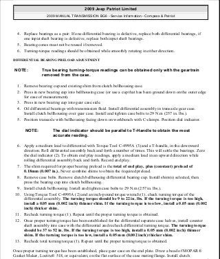 Manuales de reparaciones jeep compass y patriot limited 2007-2009