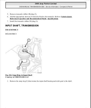 Manuales de reparaciones jeep compass y patriot limited 2007-2009