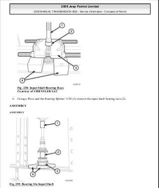 Manuales de reparaciones jeep compass y patriot limited 2007-2009