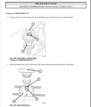 Manuales de reparaciones jeep compass y patriot limited 2007-2009
