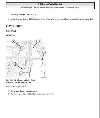 Manuales de reparaciones jeep compass y patriot limited 2007-2009