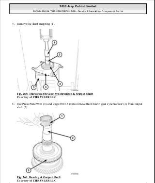 Manuales de reparaciones jeep compass y patriot limited 2007-2009