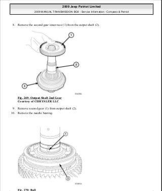 Manuales de reparaciones jeep compass y patriot limited 2007-2009