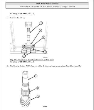 Manuales de reparaciones jeep compass y patriot limited 2007-2009
