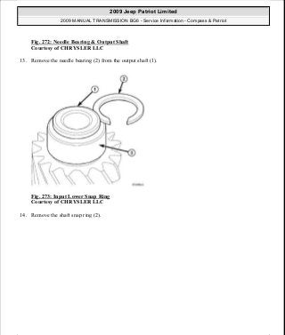 Manuales de reparaciones jeep compass y patriot limited 2007-2009