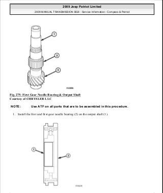 Manuales de reparaciones jeep compass y patriot limited 2007-2009