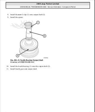Manuales de reparaciones jeep compass y patriot limited 2007-2009