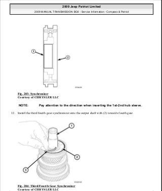 Manuales de reparaciones jeep compass y patriot limited 2007-2009