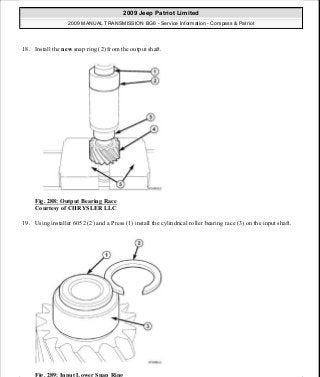 Manuales de reparaciones jeep compass y patriot limited 2007-2009