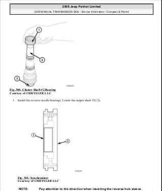 Manuales de reparaciones jeep compass y patriot limited 2007-2009