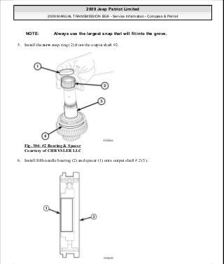 Manuales de reparaciones jeep compass y patriot limited 2007-2009