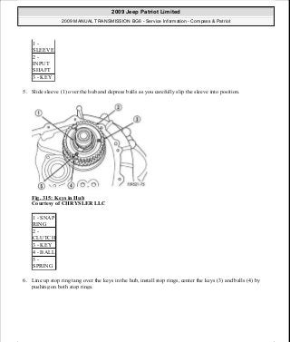 Manuales de reparaciones jeep compass y patriot limited 2007-2009