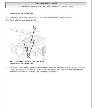 Manuales de reparaciones jeep compass y patriot limited 2007-2009