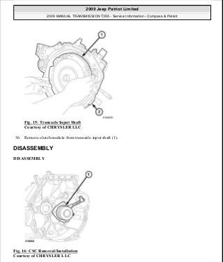 Manuales de reparaciones jeep compass y patriot limited 2007-2009