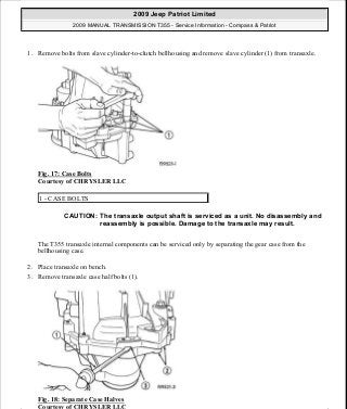 Manuales de reparaciones jeep compass y patriot limited 2007-2009