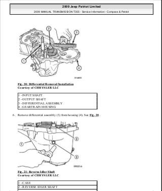 Manuales de reparaciones jeep compass y patriot limited 2007-2009