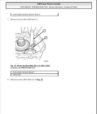 Manuales de reparaciones jeep compass y patriot limited 2007-2009