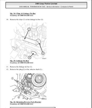 Manuales de reparaciones jeep compass y patriot limited 2007-2009