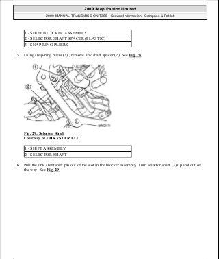 Manuales de reparaciones jeep compass y patriot limited 2007-2009
