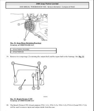 Manuales de reparaciones jeep compass y patriot limited 2007-2009