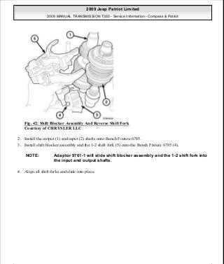 Manuales de reparaciones jeep compass y patriot limited 2007-2009