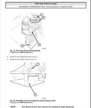 Manuales de reparaciones jeep compass y patriot limited 2007-2009