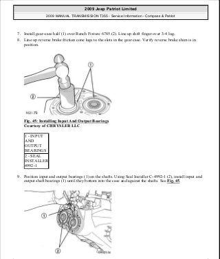 Manuales de reparaciones jeep compass y patriot limited 2007-2009