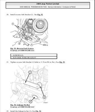 Manuales de reparaciones jeep compass y patriot limited 2007-2009