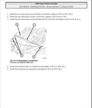 Manuales de reparaciones jeep compass y patriot limited 2007-2009