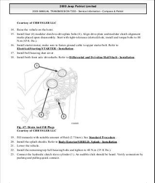 Manuales de reparaciones jeep compass y patriot limited 2007-2009