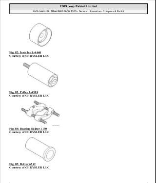 Manuales de reparaciones jeep compass y patriot limited 2007-2009