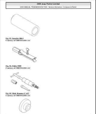 Manuales de reparaciones jeep compass y patriot limited 2007-2009