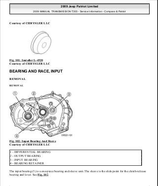 Manuales de reparaciones jeep compass y patriot limited 2007-2009