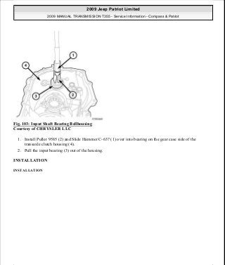 Manuales de reparaciones jeep compass y patriot limited 2007-2009