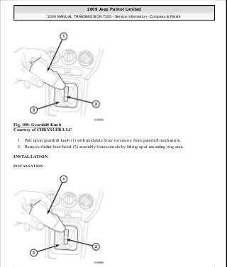 Manuales de reparaciones jeep compass y patriot limited 2007-2009