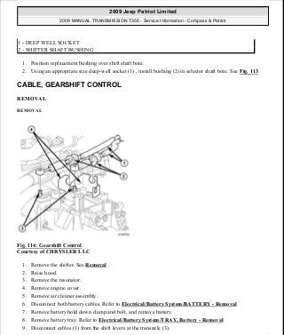 Manuales de reparaciones jeep compass y patriot limited 2007-2009
