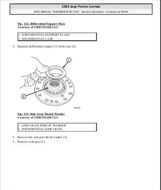 Manuales de reparaciones jeep compass y patriot limited 2007-2009