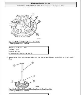 Manuales de reparaciones jeep compass y patriot limited 2007-2009