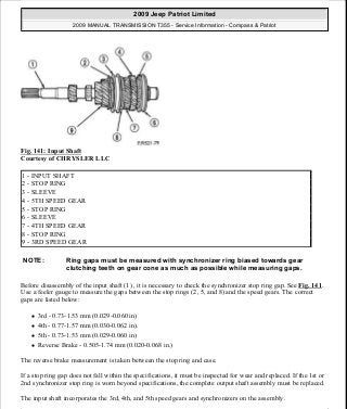Manuales de reparaciones jeep compass y patriot limited 2007-2009