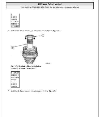 Manuales de reparaciones jeep compass y patriot limited 2007-2009