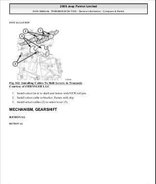 Manuales de reparaciones jeep compass y patriot limited 2007-2009