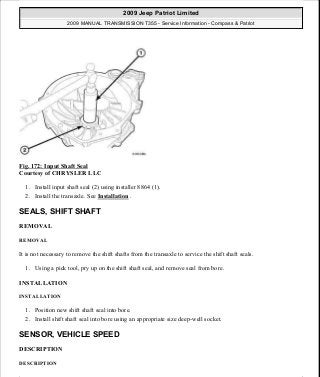 Manuales de reparaciones jeep compass y patriot limited 2007-2009