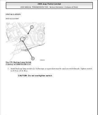 Manuales de reparaciones jeep compass y patriot limited 2007-2009