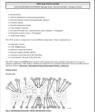Manuales de reparaciones jeep compass y patriot limited 2007-2009