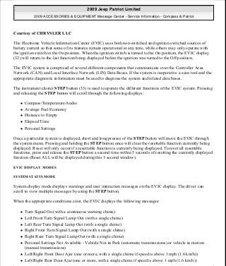 Manuales de reparaciones jeep compass y patriot limited 2007-2009