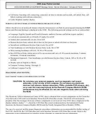 Manuales de reparaciones jeep compass y patriot limited 2007-2009