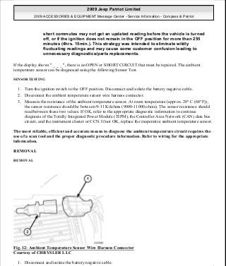Manuales de reparaciones jeep compass y patriot limited 2007-2009